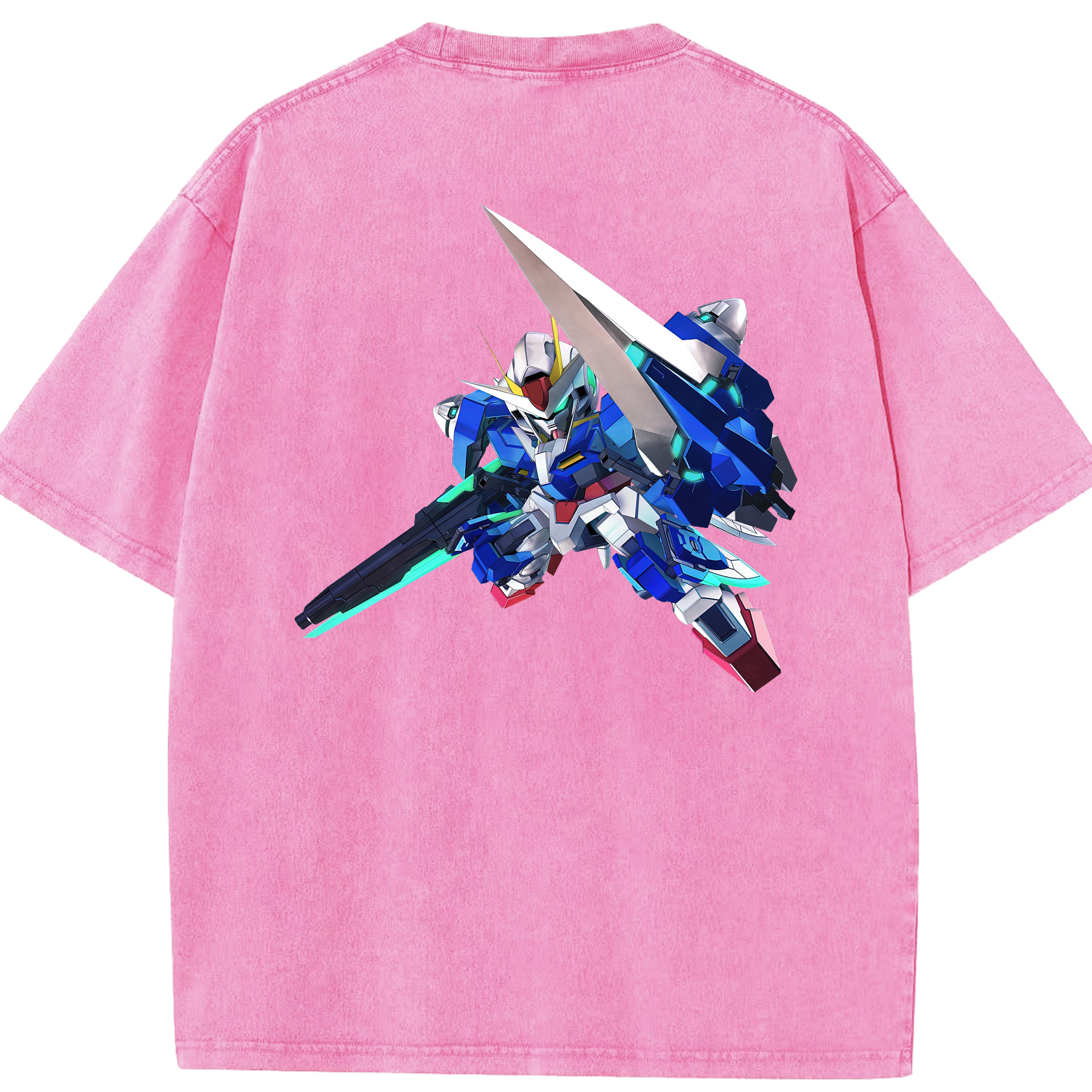 （画像用） 機動戦士ガンダム Mobile Suit Gundam 綿100% ヴィンテージ風 半袖Tシャツ（背面プリント）